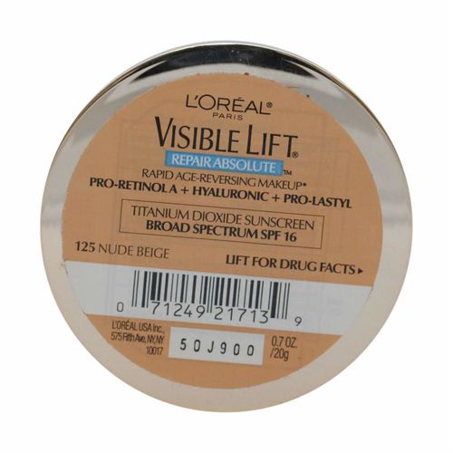L'Oreal Visible Lift Rapid Age-Reversing Makeup 125 Nude Beige