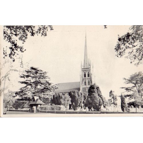 RPPC Postcard St Paul's Church Wokingham