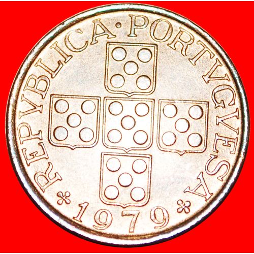 WHEAT (1969-1979): PORTUGAL★ 50 CENTAVOS 1979 MINT LUSTER★LOW START★ NO RESERVE!