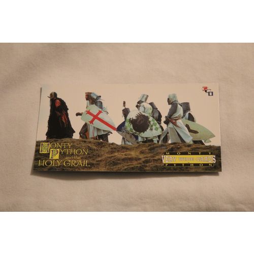 1996 Monty Python MONTY PYTHON AND THE HOLY GRAIL VERY WIDE CARDS PROMO A