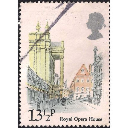 GB, Royal Opera House, yellow 1980, 13½p