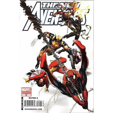 New Avengers (Vol 1) # 050 NM CoverB MODERN AGE COMICS