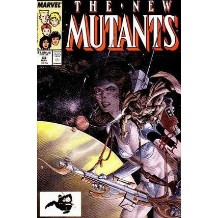New Mutants (Vol 1) # 063 VFN+ ORIG US COMICS