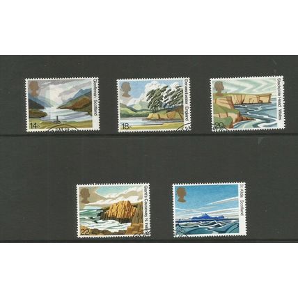 GB 1981 50th Anniversary of National Trust Scotland SG 1155 / 1159 Fine Used Set