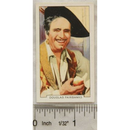 1935 Gallaher's Portraits of Famous Stars No. 15 Douglas Fairbanks Senr.