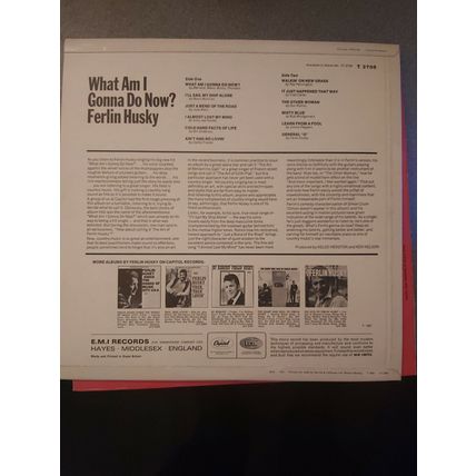 Ferlin Husky – What Am I Gonna Do Now? (T2705) 1967 (LP)