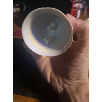 Ceramic Bell Snow Scene