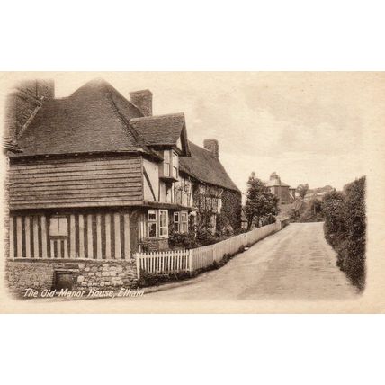 The Old Manor House - ELHAM - Kent - Original Postcard (1.96)
