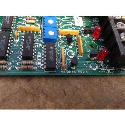 NEW INDUSTRIAL DEVICES VS001A REV. F CONTROL BOARD NOVATO,AA