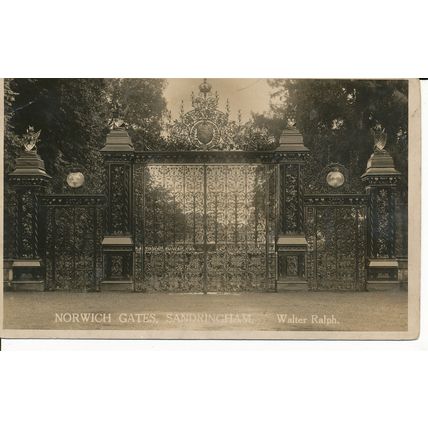 PC22093 Norwich Gates. Sandringham. Walter Ralph