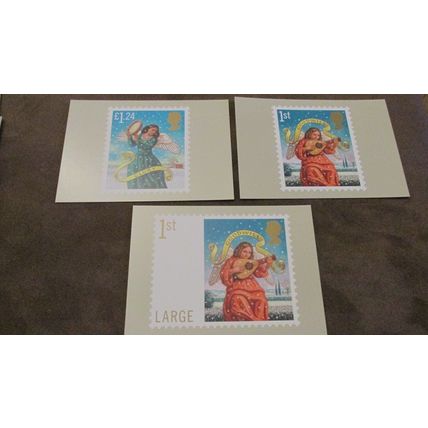 2007 GB PHQ Postcard covers set - Christmas