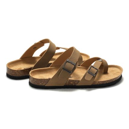 Women's Cork Trendy Sandals Couple European Styles Summer Outfit