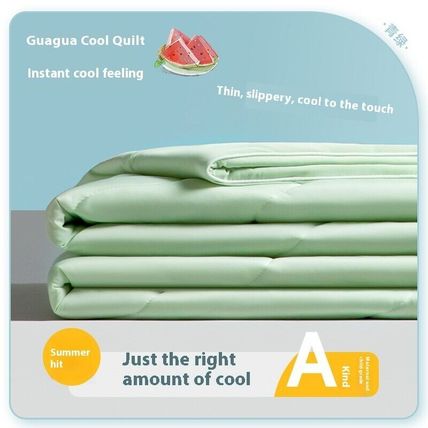 Quilt Spandex Cool Silk Summer Ice Cream Airable Cover Washed Resistant No Fade