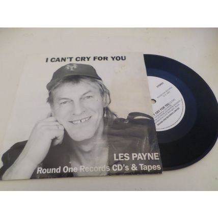 Les Payne - I Can't Cry For You - 1991 - 7" Vinyl Single - Round Records - RO3