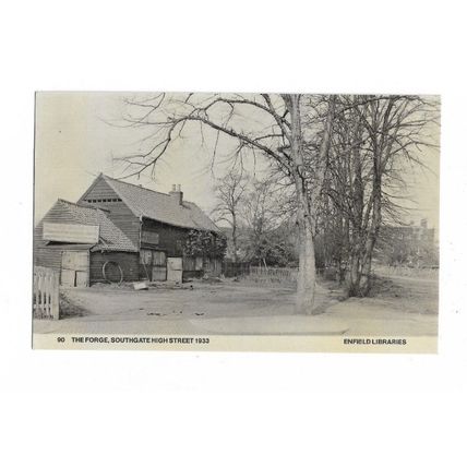 The Forge, Southgate High Street, London, C1933, Repro Postcard.