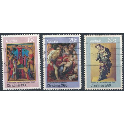 Christmas - Australia 1980 - FH - SG 758/60 (B)