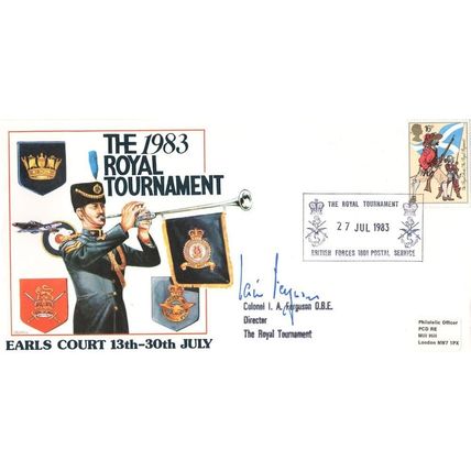 1983 Royal Tournament Iain Ferguson London Earls Court Hand Signed FDC