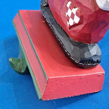 Midwest SANTA SLEIGH Christmas STOCKING HANGER Of Cannon Falls Mantel Holder