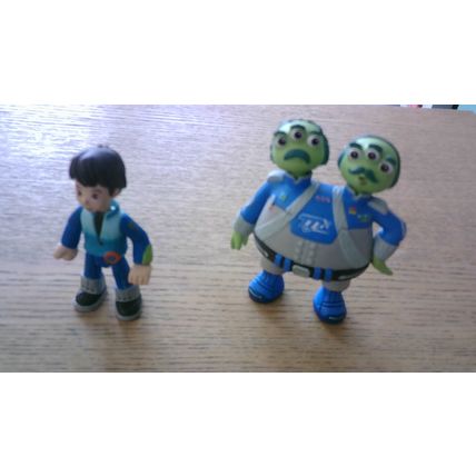 Miles From Tomorrow Land by Disney - 2 Figures (Miles & Admiral Watson & Crick)