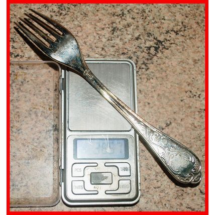A.800 A=Argent, SILVER:ITALY★ELEGANT TABLEWARE (24) 1970s★LOW START★NO RESERVE