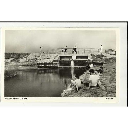 Wales GRONANT Warren Bridge Postcard by Marimex (GRN.592)