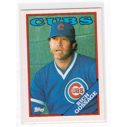 1988 Topps Traded Rich Goose Gossage baseball card #41T –Cubs