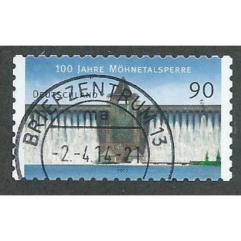 GER 2013 €0.90 (S/A) 'MOHNESEE DAM' FINE USED (EBID44-995)