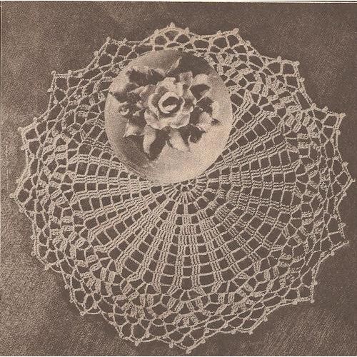 Crochet Doily Pattern Strike A White Note