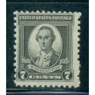 712 7c George Washington Average Plus MNH XA0251