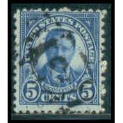 Used 637 5c Theodore Roosevelt Average Plus M10024