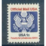 O127 1c Eagle Fine MNH G0496