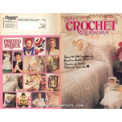Annies Crochet Newsletter Number 51 May-June 1991 [30151]