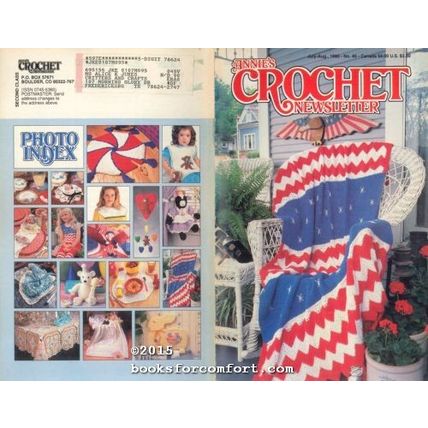 Annies Crochet Newsletter Number 46 Jul-Aug 1990 [30148]