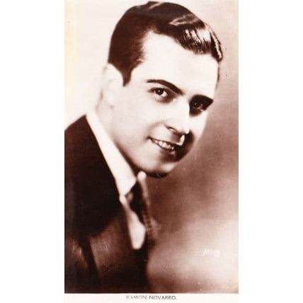 Ramon Novarro Vintage Movie Real Photo Picture Postcard