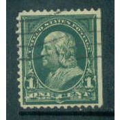 Used 279 1c Benjamin Franklin Fine A05699