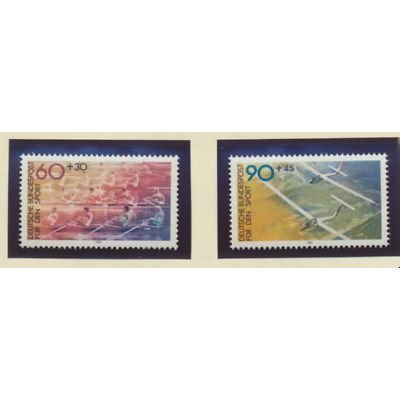 Germany Stamps Scott #B587 To B588, Mint Never Hinged