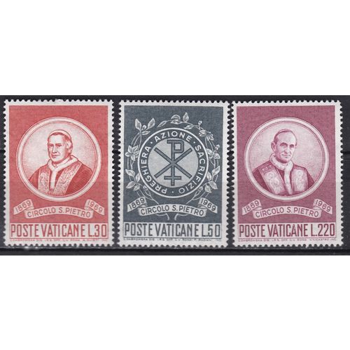 VATICAAN JAAR 1969 Y£T 494 / 496 ** (L4)