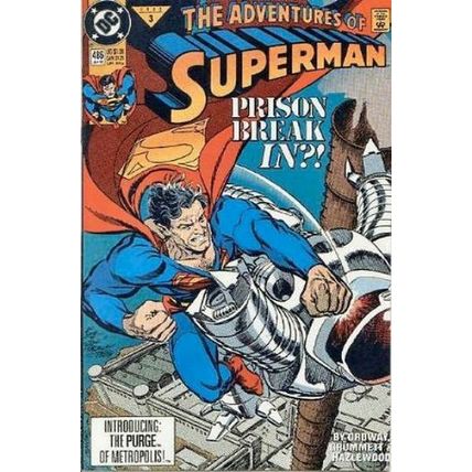 Adventures of Superman (Vol 1) # 486 VFN+ ORIG US COMICS