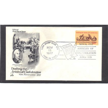 Event Fleetwood 1726 13c Congress (Cachet-U/A) CV00786