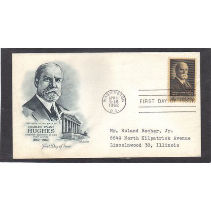 FDC Artmaster 1195 4c Charles Hughes (Cachet-Typed/A) CV41956