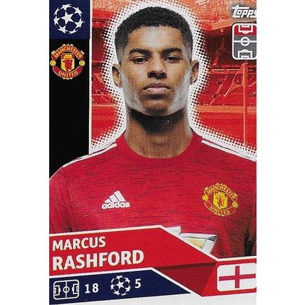 Topps UEFA Champions League 2020/21 Stickers: MUN16 - Rashford
