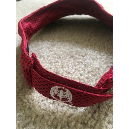 BACARDI Adult Adjustable Strapback Sun Visor Hat Cap Summer Tennis Beach
