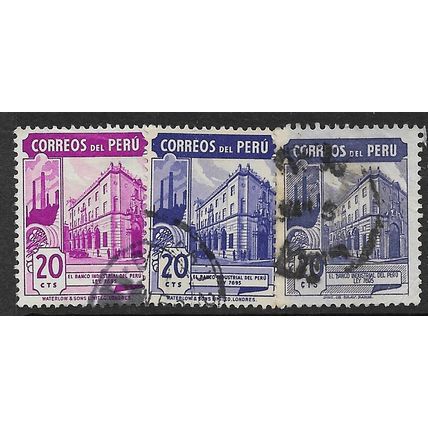 1938/1951 Michel 391+472+493 - #2 fine used (o)