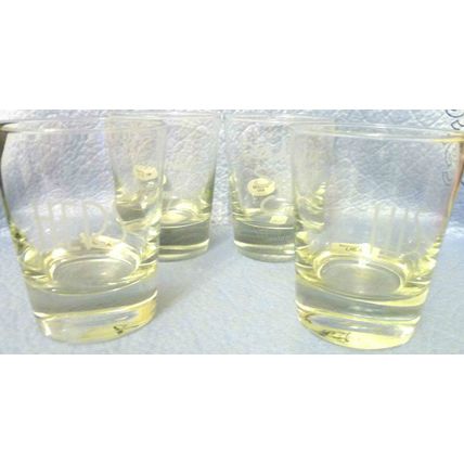 SET OF 4 NEW SUSQUEHANNA COCKTAIL GLASSES HIS HERS MOMMY'S DADDY'S SIPPY CUP