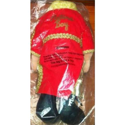 wwf ljn wrestling superstars "nature boy" ric flair teddy bear wrestling figure