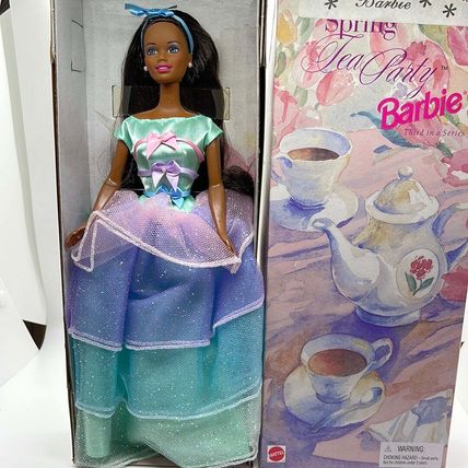 Mattel 1997 Avon Spring Tea Party Barbie African American Doll #18657