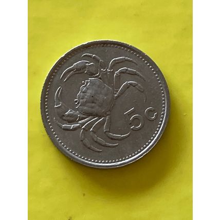 Umlaufmünze Malta 5 Cent 1986
