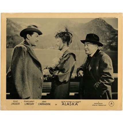 ALASKA 1944 Kent Taylor, Margaret Lindsay, Dean Jagger 4 10x8 LOBBY CARDS