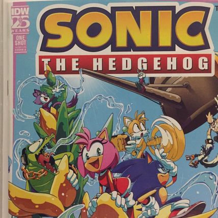 2024 IDW Comics Sonic the Hedgehog Spring Broken One Shot #1