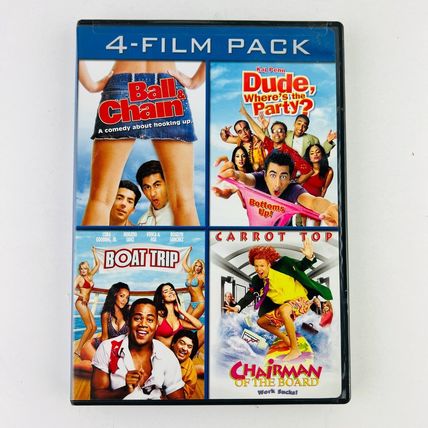 4-Film Party Edition DVD Kal Penn, Carrot Top, Cuba Gooding Jr